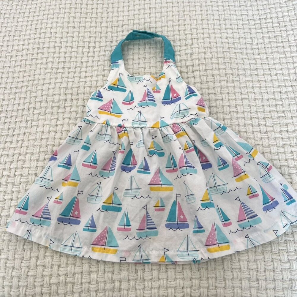 Koala Kids Sailboat ⛵️ Halter Dress